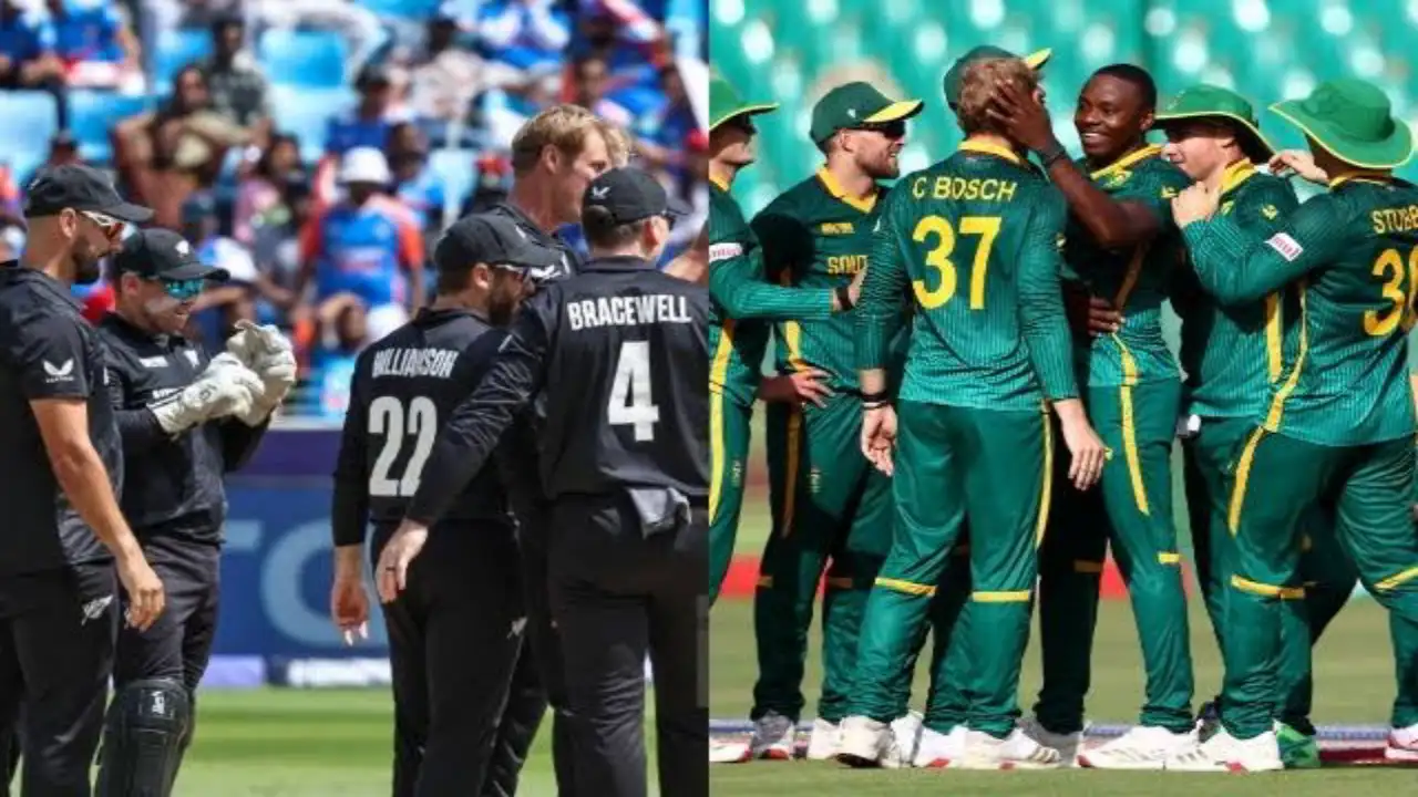 Faf du Plessis and Anil Kumble Announce SA vs NZ Semi-Final Result
