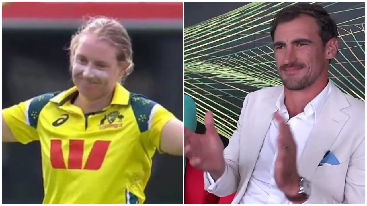 Mitchell Starc's Viral Reaction to Alyssa Healy's Farewell Century