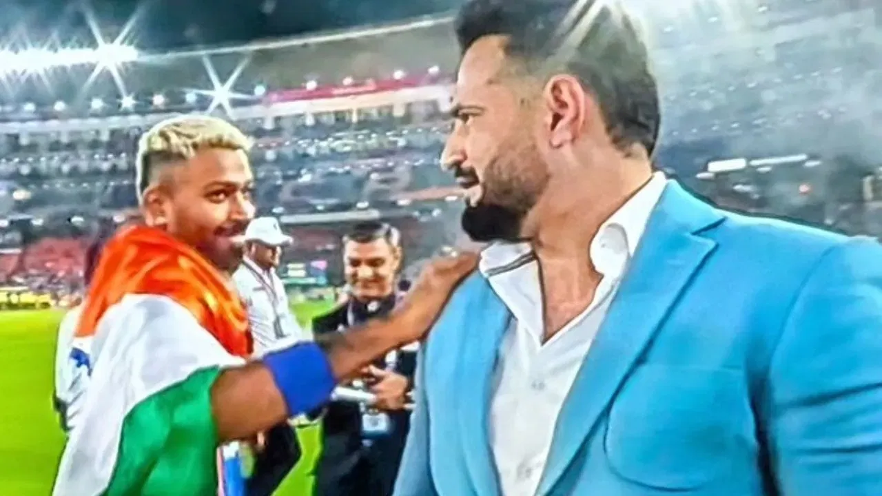Hardik Pandya and Irfan Pathan Reconcile After T20 WC Win