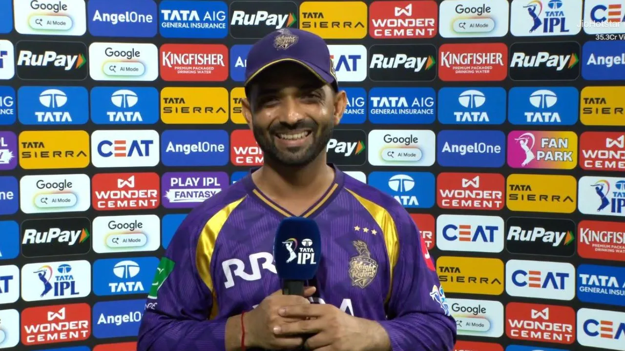 Rahane Defends KKR's Young Bowlers After MI Loss in IPL 2026