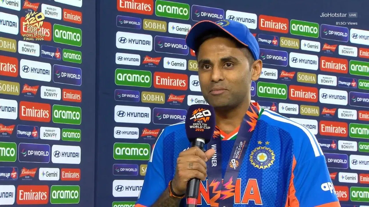 Suryakumar Yadav's candid take on ODI comeback post-2026 T20 WC