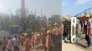 Workers' Anger Leads to Arson at Adani Power Plant, Singrauli