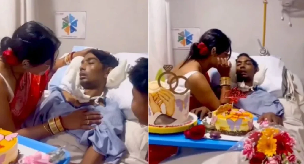 Wife's Heartwarming Act in Hospital Moves People to Tears