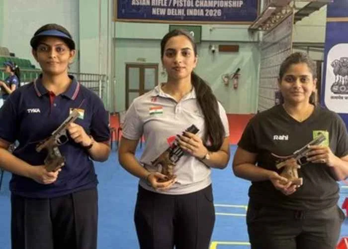 Arshdeep Kaur Wins 25m Pistol Final at National Trials