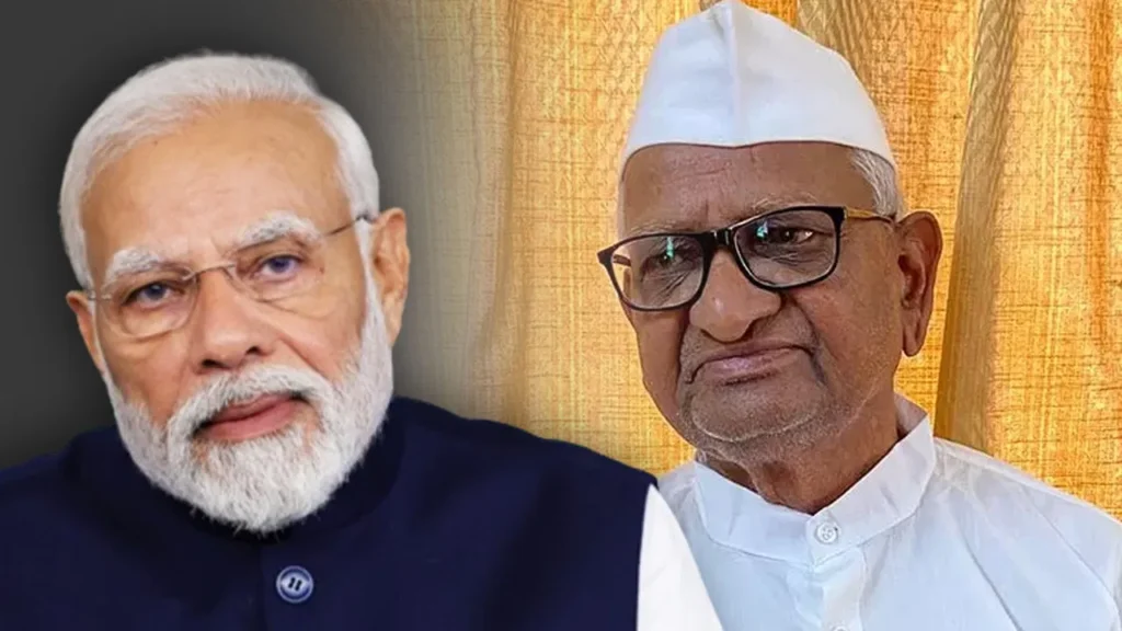 Anna Hazare Urges PM Modi to Promote Peace in Middle East