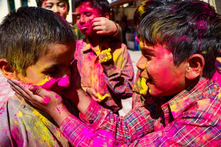 Amit Shah and Nitin Gadkari Wish Nation Happy Holi