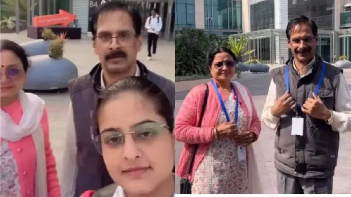 Tour of Microsoft Office in Hyderabad: Son Fulfills Parents' Dreams