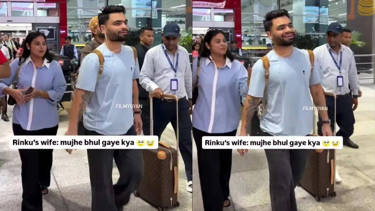 Viral Video: Priya Saroj's Fun Behind Cricketer Rinku Singh