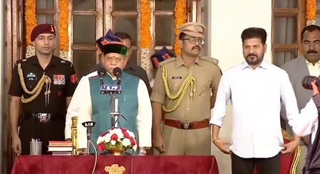 Shivpratap Shukla Sworn in as Telangana's New Governor