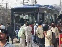 Bus Accident in Nihal Vihar: Vandalism, Arson, and Arrests