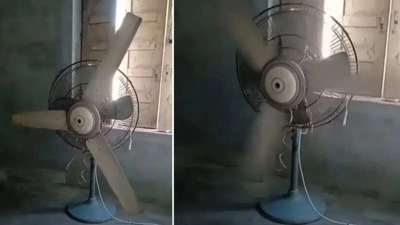 Table Fan Modified with Ceiling Fan: Shocking Results!