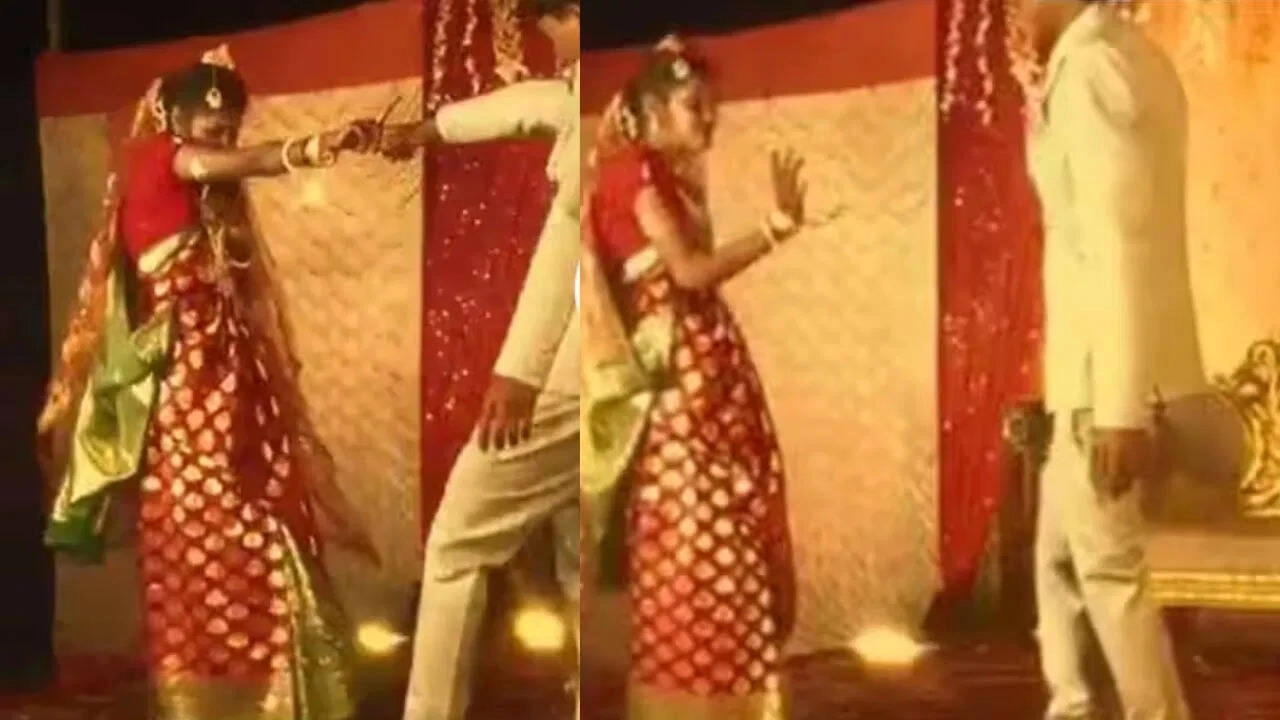 New Wedding Trend: Groom and Bride Steal the Show in Viral Video
