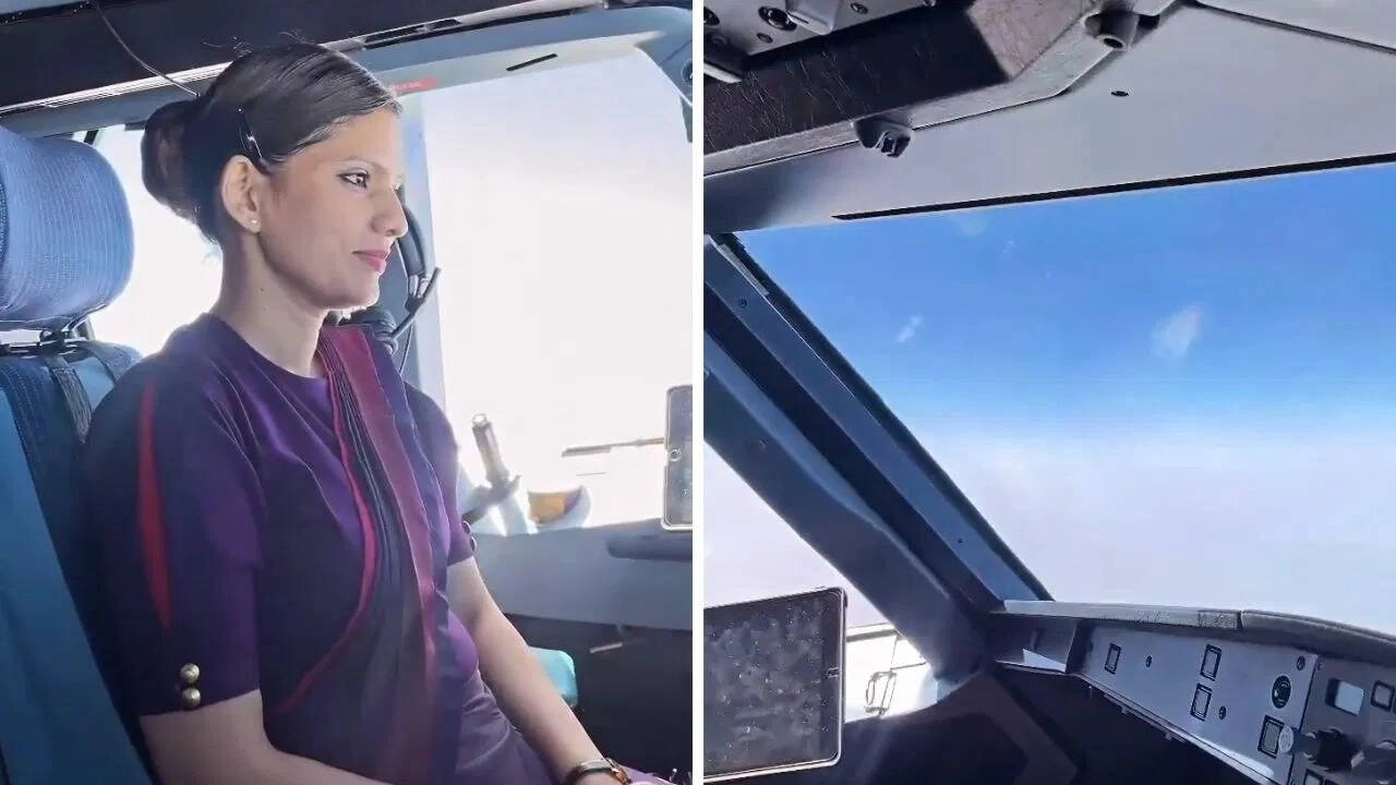 Air Hostess Cockpit Video Goes Viral, Sparks Safety Debate