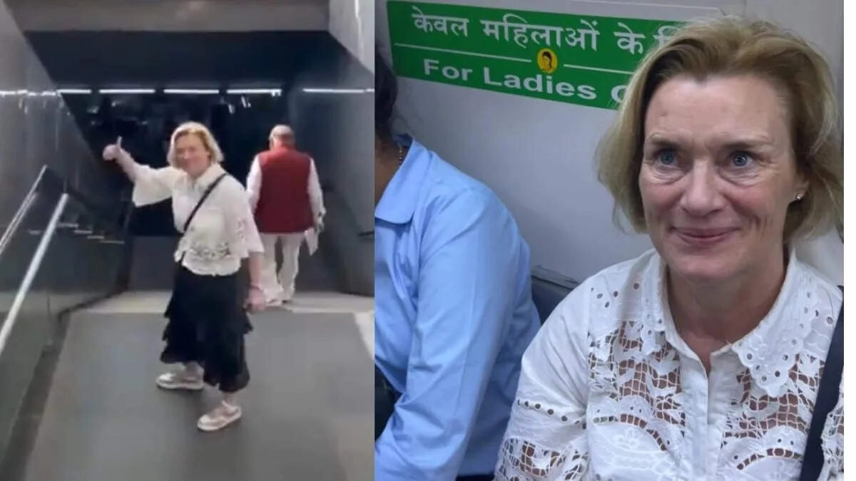 Norway Ambassador's Delightful First Delhi Metro Ride Goes Viral