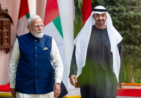Modi Discusses West Asia Crisis with Sheikh Mohammed, Sends Eid Wishes