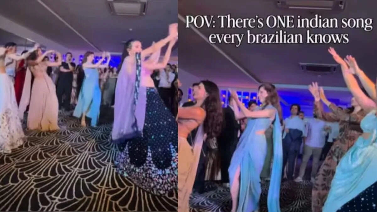 Brazil's Viral Dance Video: Bridesmaids Groove to 'बीड़ी जलइले'