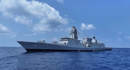 Date Set for Induction of Indigenous Guided Missile Frigate 'Taaragiri'