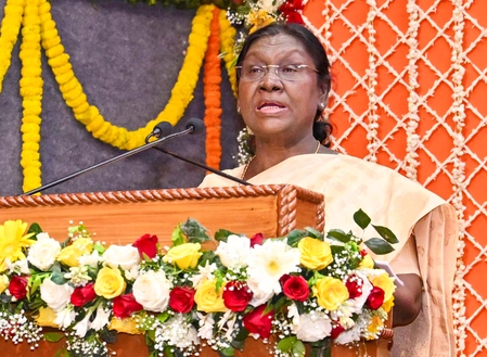 President wishes on Bihar Day; PM Modi hails state's progress.