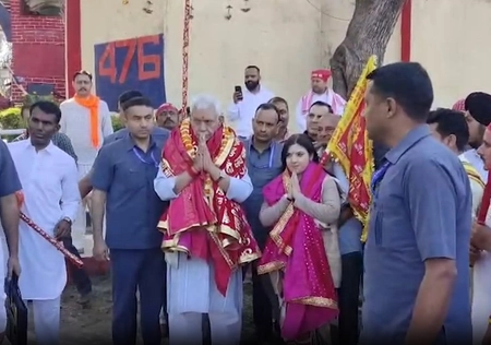 Jammu-Kashmir: LG Manoj Sinha Launches Vaishno Devi Pilgrimage