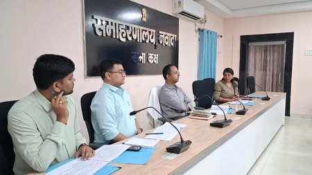 District Review Meeting in Nawada Focuses on Education Quality