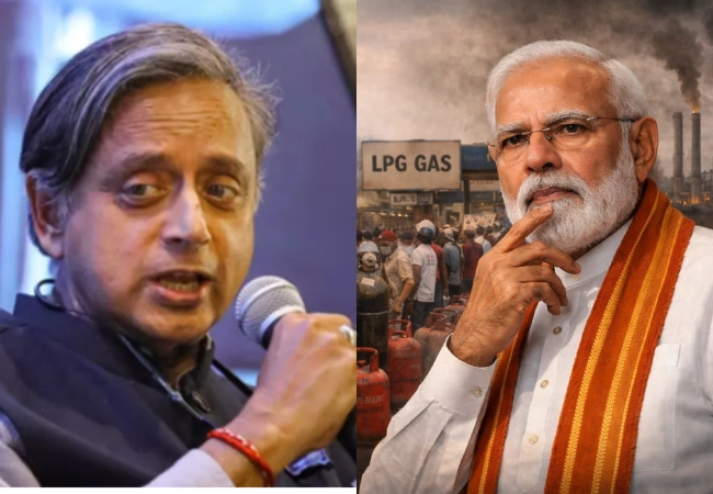 LPG Crisis: Tharoor Questions Modi on Gas Shortages and Impact