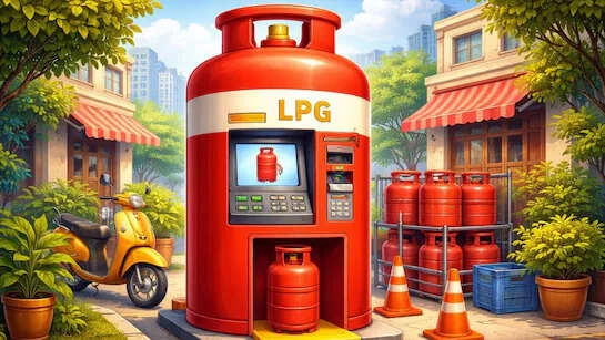 ATM से LPG सिलेंडर रिफिल: आवेदन और लाभ जानकारी