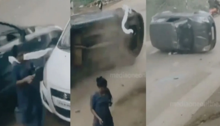Watch: Woman Escapes Death in a Shocking Incident