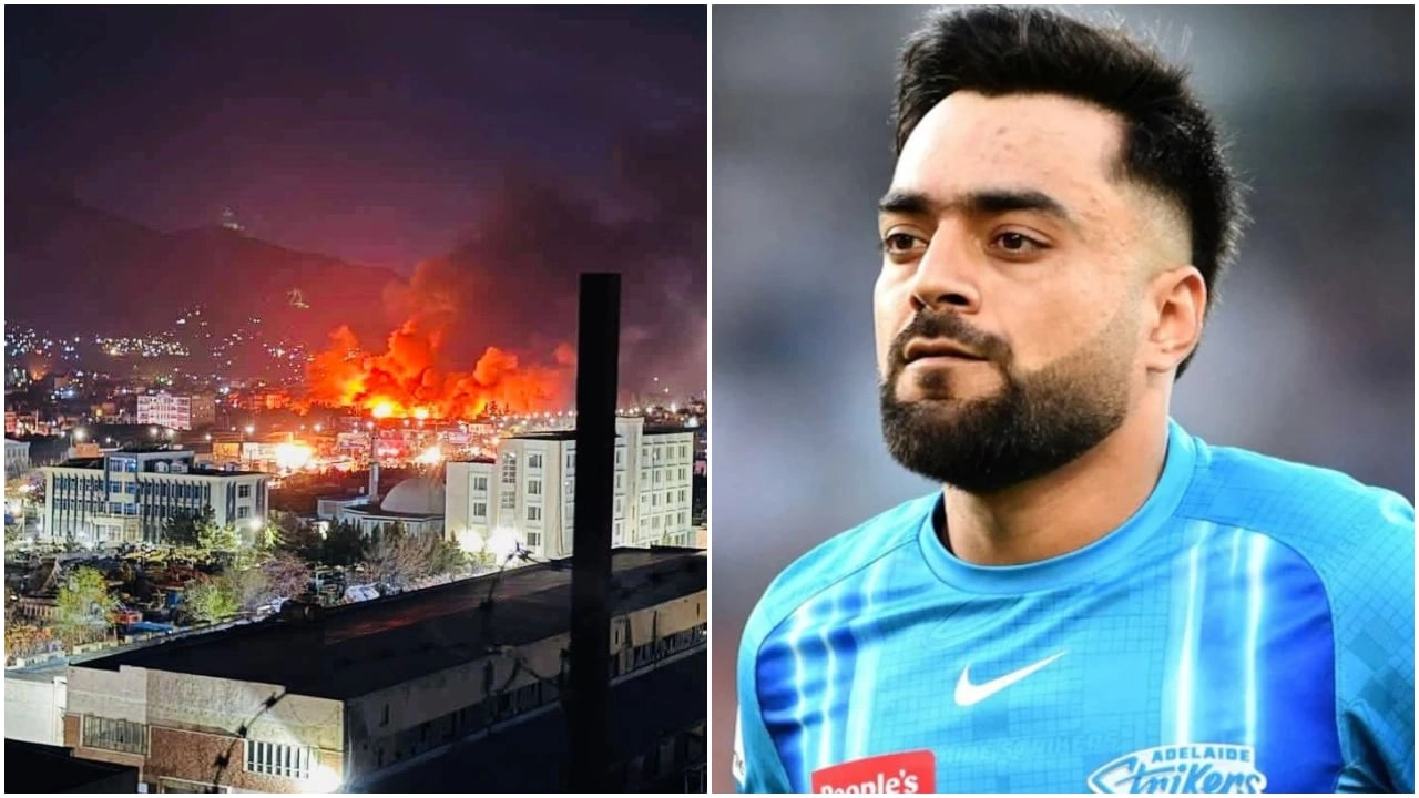 Rashid Khan and Afghan Cricketers Respond to Kabul Airstrikes