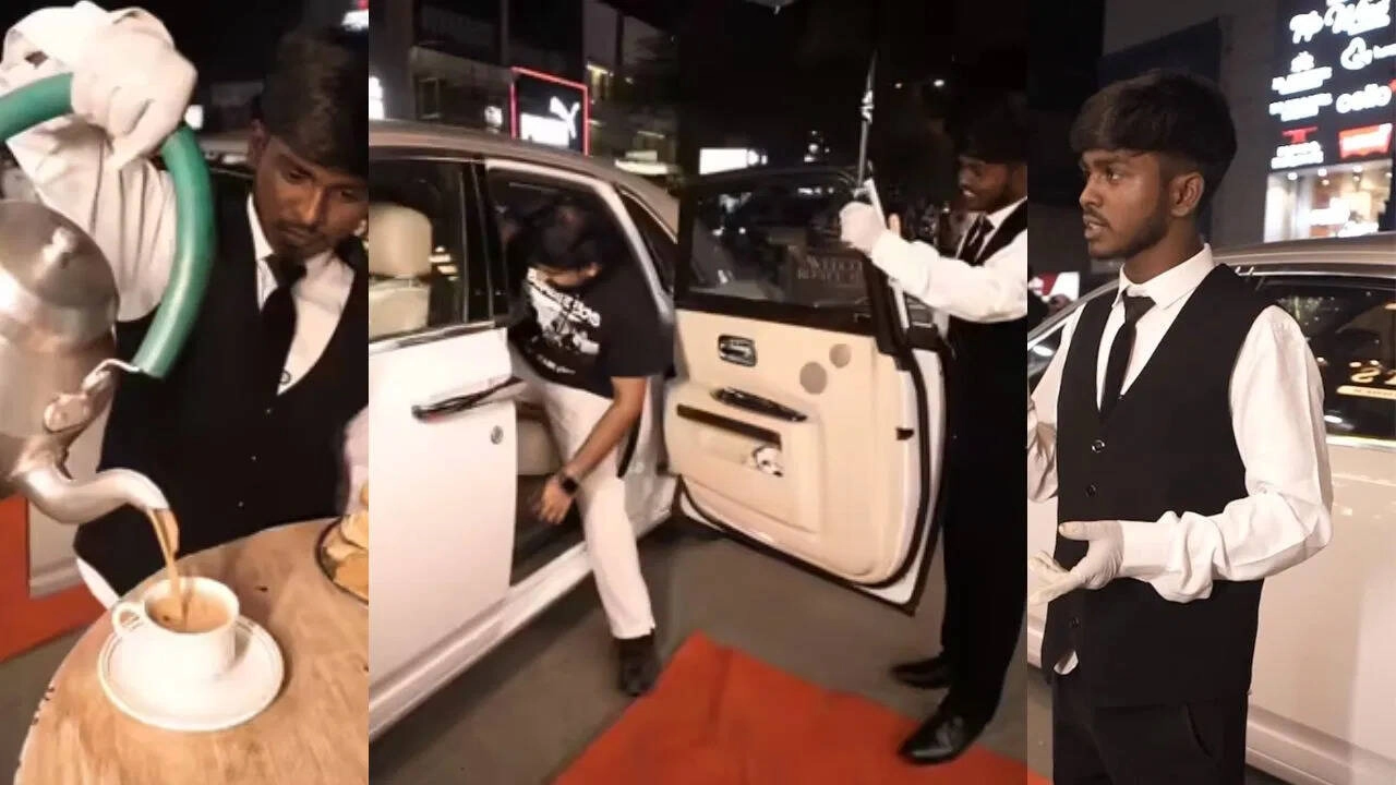 Influencer Turns Tea into Luxury Experience: ₹1000 in a Rolls Royce