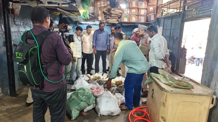 Hyderabad Police Seizes 12 Tons of Spoiled Meat