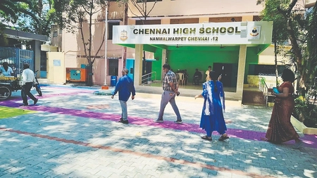 Chennai's Color-Coded Polling Booths for Organized Voting
