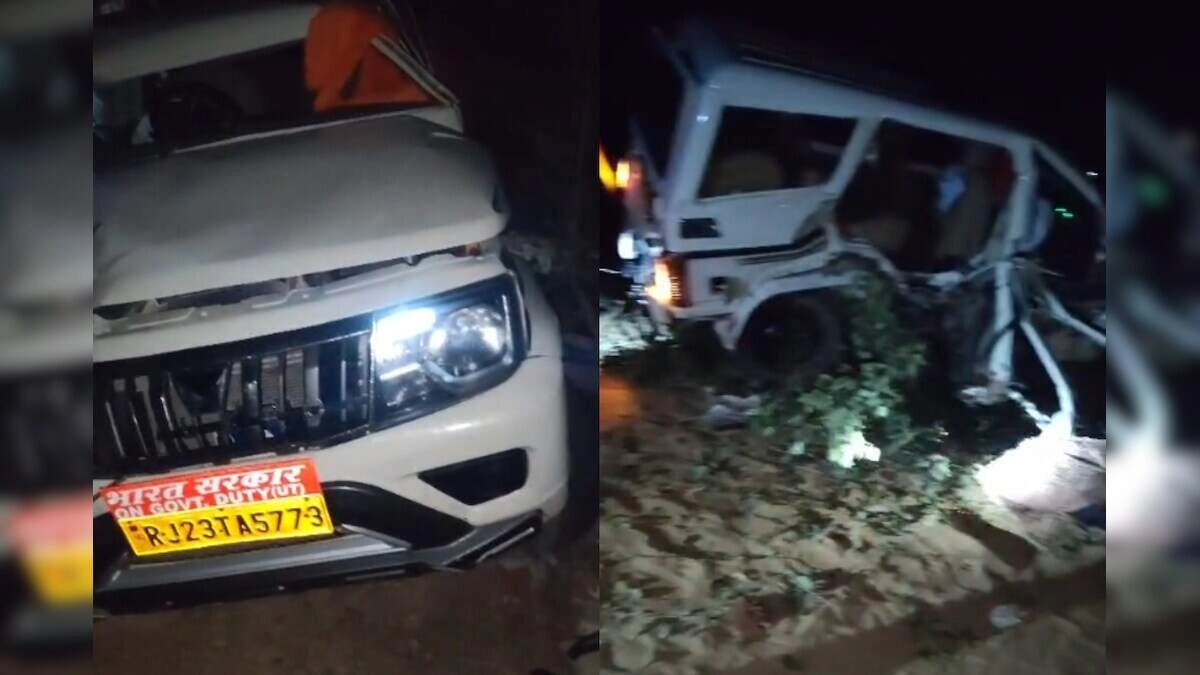 Major Accident in Sikar: Fast Car Crashes into Shop, 2 Injured