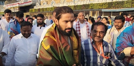 IPL 2026: RCB's Captain Rajat Patidar Visits Tirumala Temple