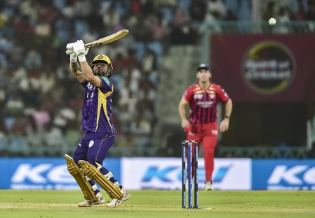 Rinku's Stellar Innings Leads KKR to 155 Against LSG