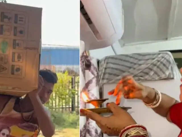Emotional Viral Video: Middle-Class Family Welcomes First AC