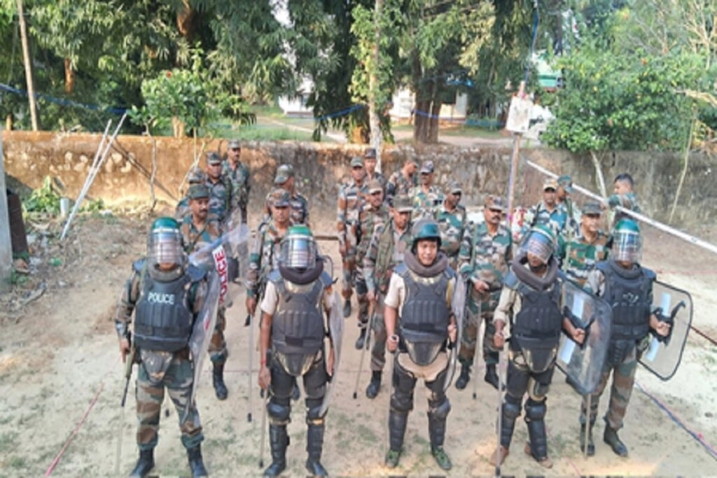 Tripura State Rifles Deployed for Bengal Security Post-Assam Elections