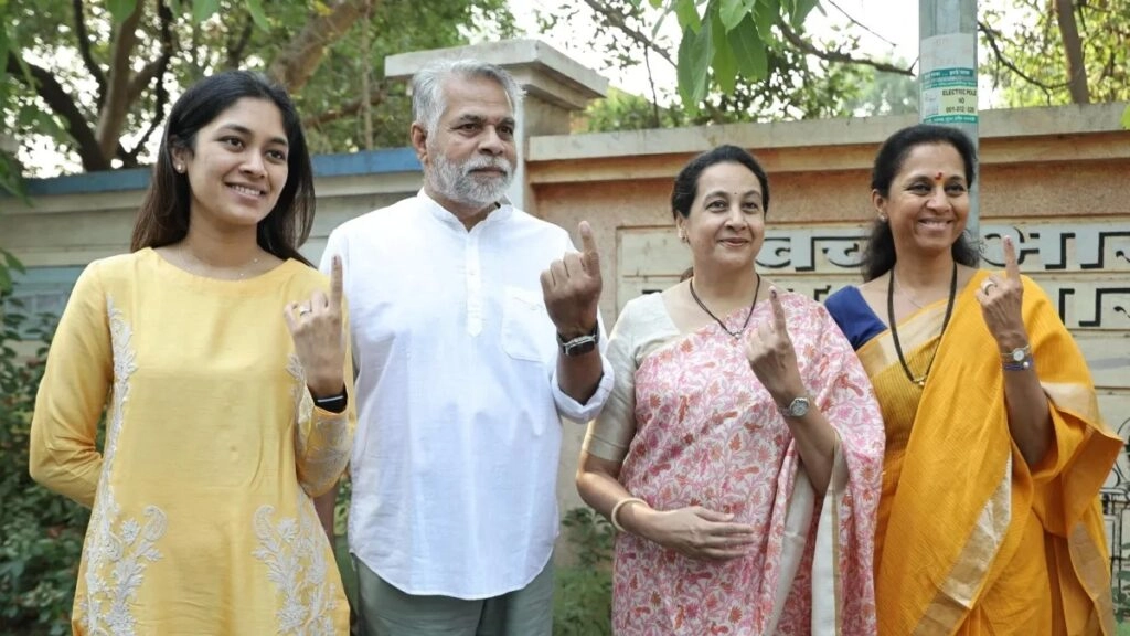 Supriya: "Happy if Sunetra becomes CM" after Baramati vote