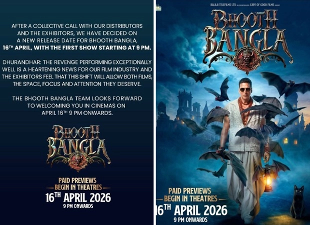 'Bhooth Bangla' Delayed by a Week; Previews Start April 16