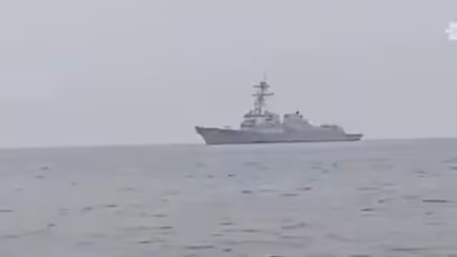 Iran Navy's Warning in Strait of Hormuz: Viral Video with US Ship