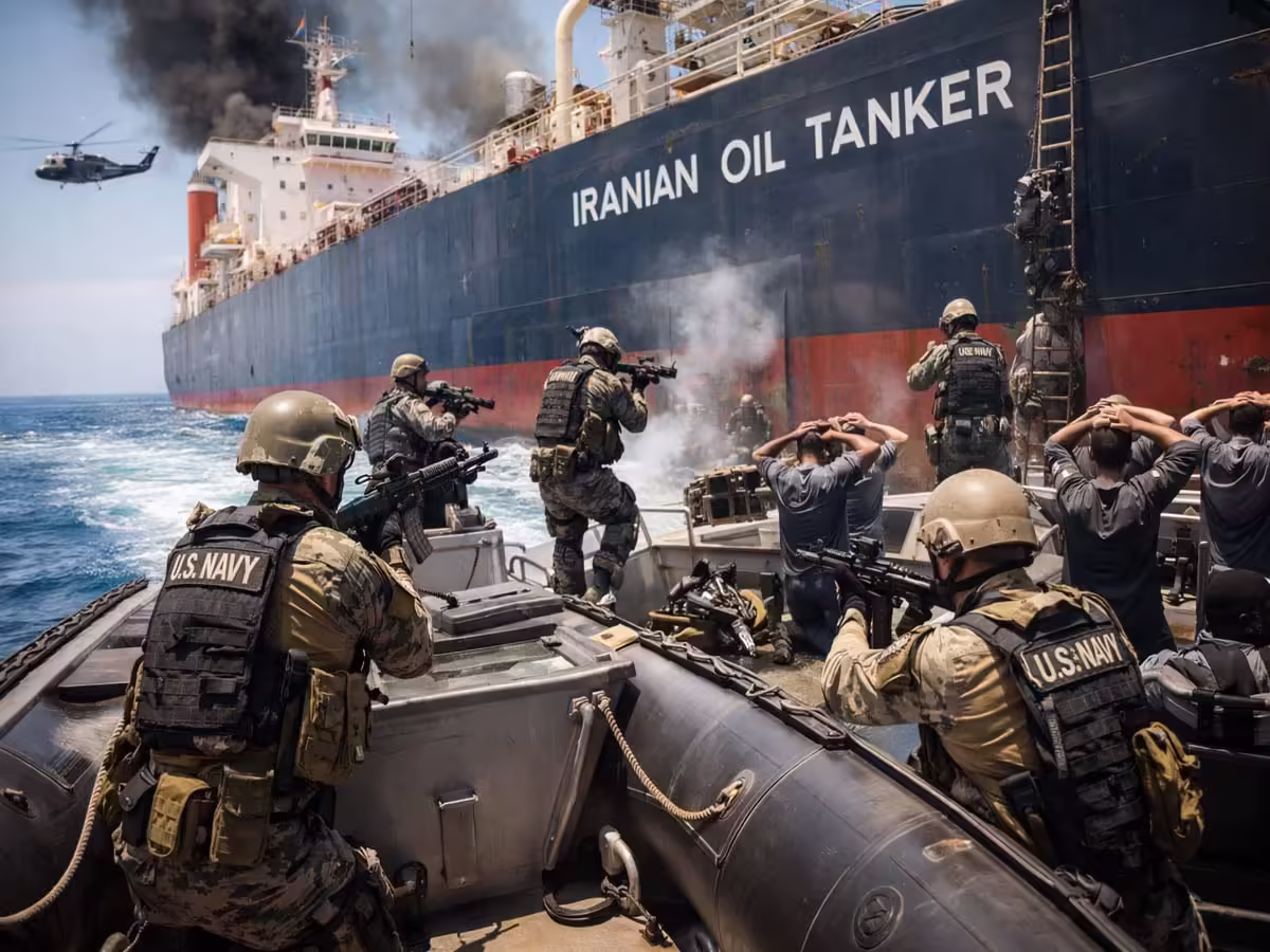 Middle East Tensions Rise: US Attacks Iranian Cargo Ship