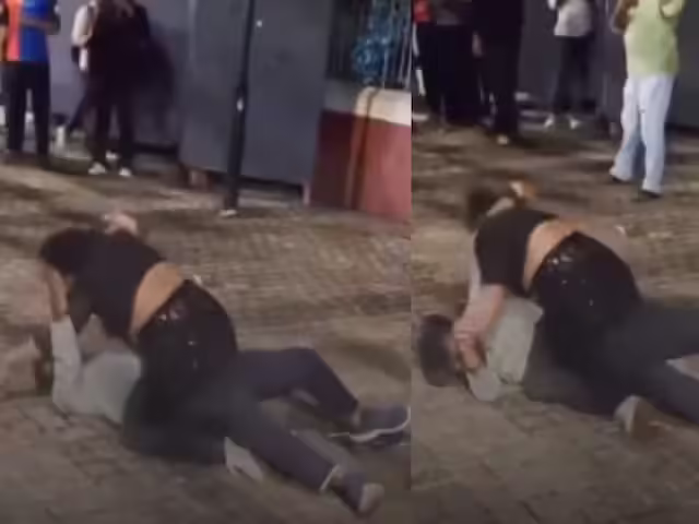 Couple's High-Voltage Drama on Street Goes Viral After Incident