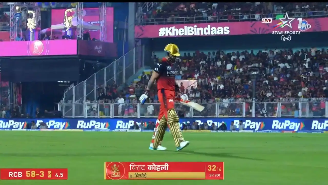 Bishnoi Baffles Kohli in RR vs RCB Match