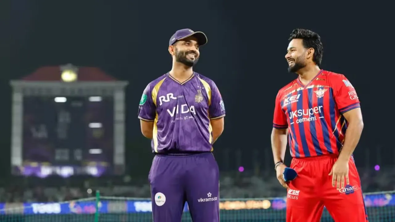 LSG vs KKR: Toss Report, Playing XIs & Updates - IPL 2026 Match 38