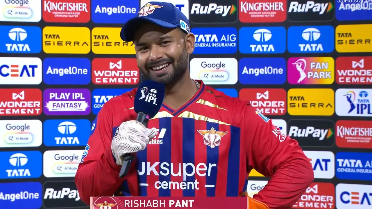Rishabh Pant Calls for Accountability After LSG's Super Over Loss