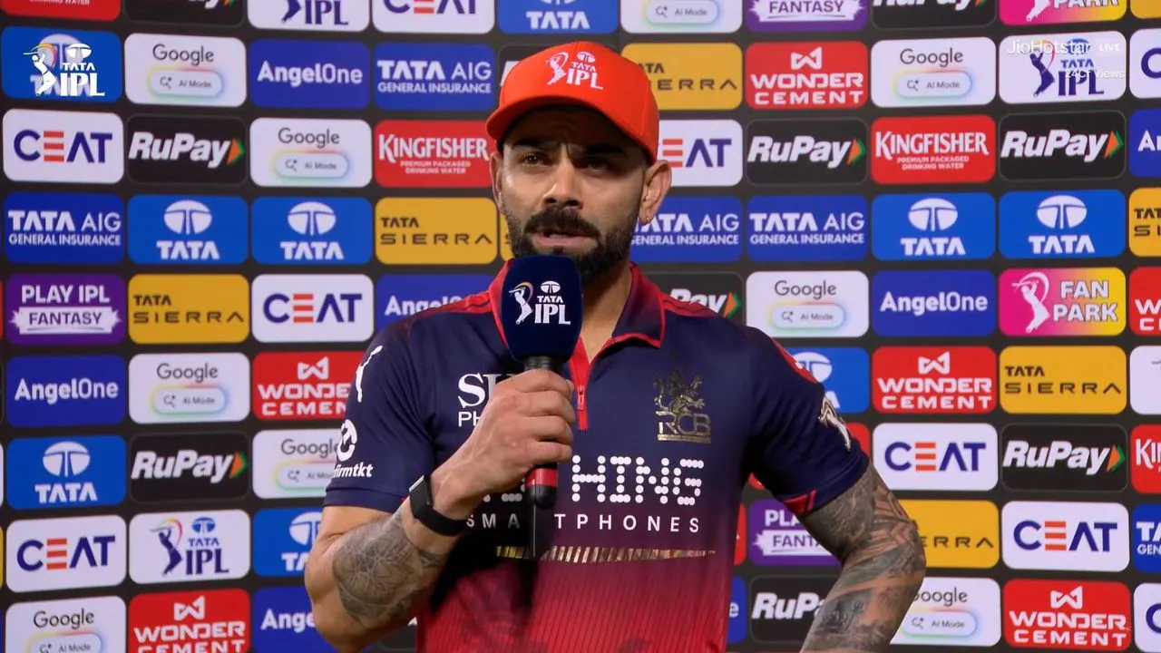 Virat Kohli updates on ankle injury after RCB vs LSG match