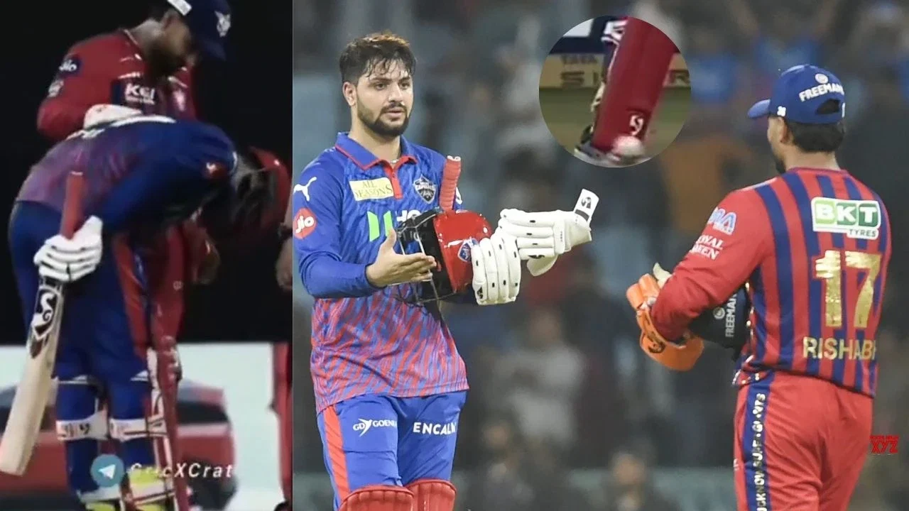 Rishabh Pant Almost Injures Sameer Rizvi in IPL 2026 Clash