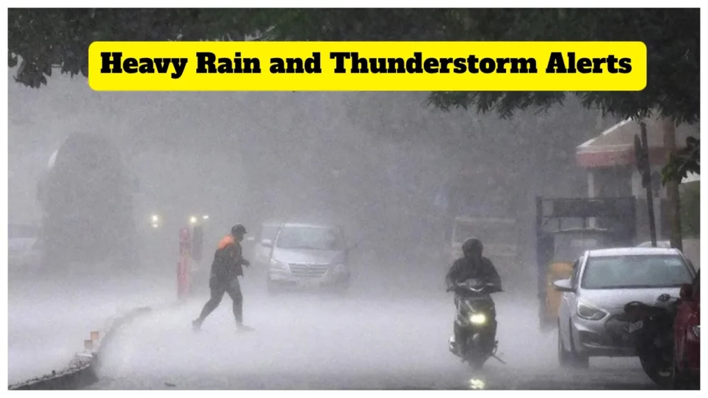 Monsoon Update: Heavy Rain and Storm Alert for 25 States Until May 2
