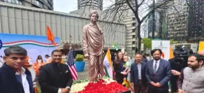Life-Size Statue of Swami Vivekananda Unveiled in Seattle