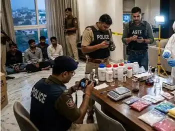 AGTF Strikes: Drug Factory Exposed in Jodhpur's Elite Society