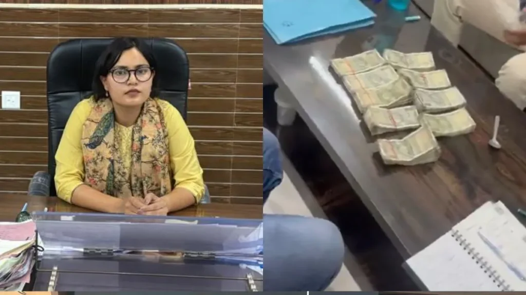 SDM Kajal Meena Suspended After Arrest for Bribery